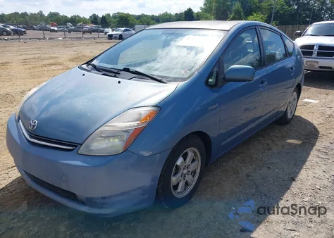 2007 Toyota Prius from USA, damaged, VIN JTDKB20U477660027